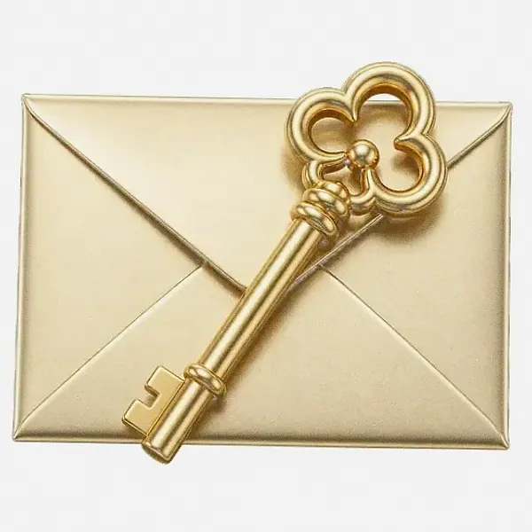 Key on envelope — Pure Casino