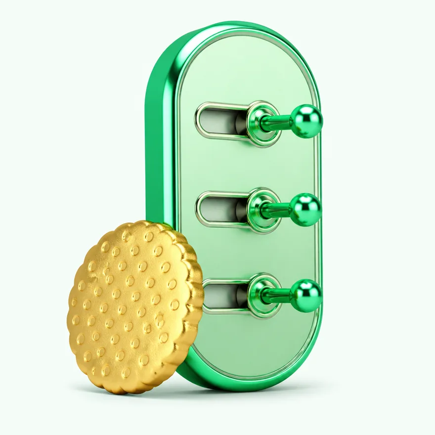Biscuit with toggle panel — Pure Casino