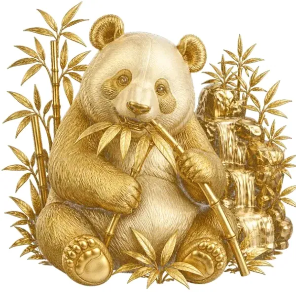 Panda eating bamboo — Pure Casino