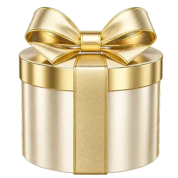 Round gift box — Pure Casino