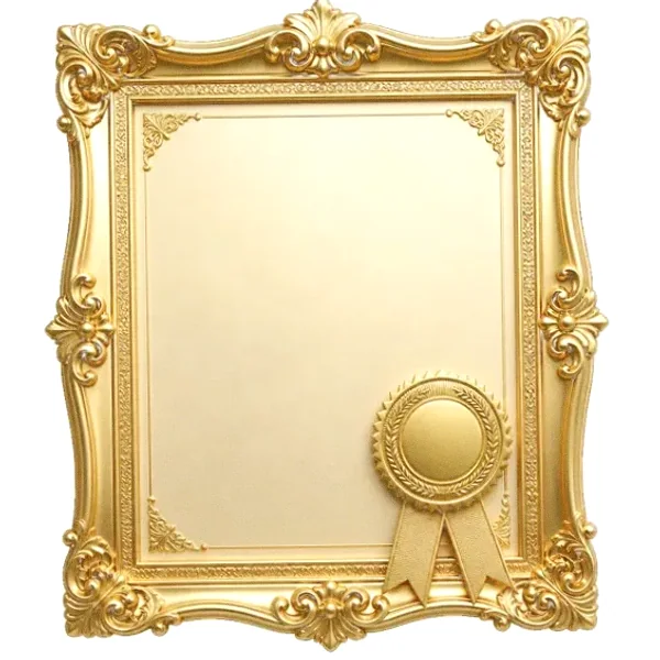 Framed certificate — Pure Casino