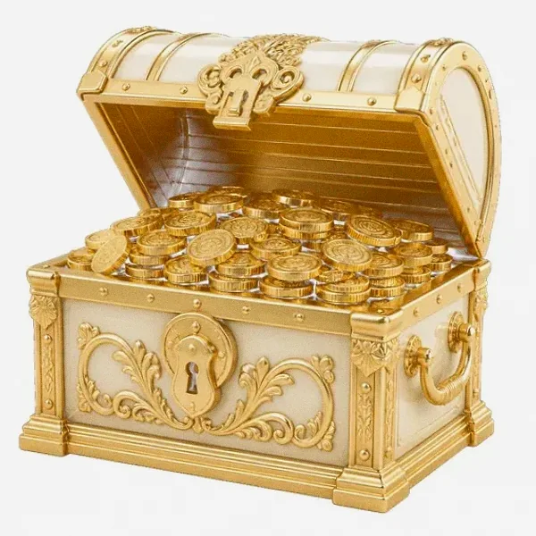 Open treasure chest — Pure Casino